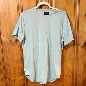 Cuts Clothing Men's Light Green Short Sleeve Tee - Size Large